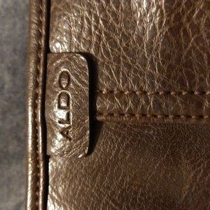 Aldo brown tote purse